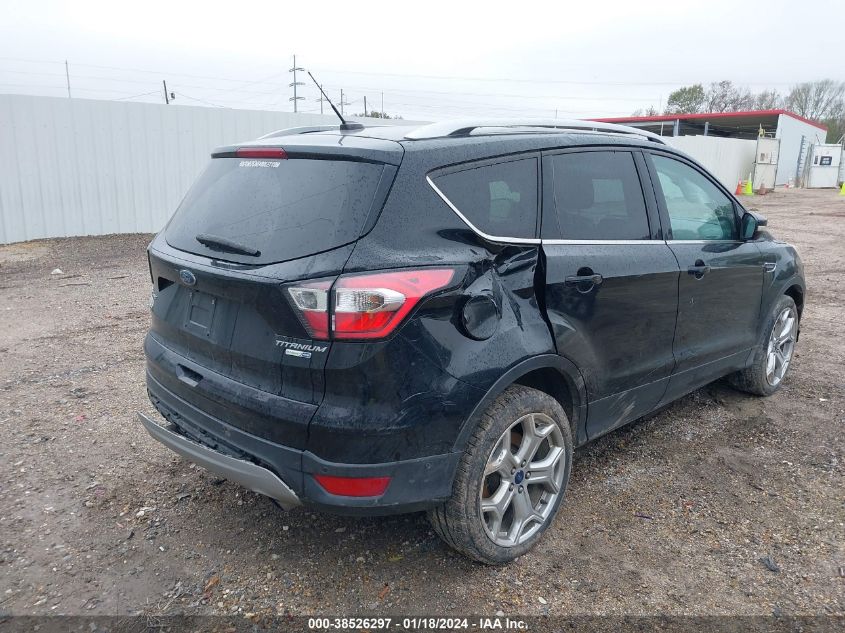 2017 FORD ESCAPE TITANIUM - 1FMCU9J94HUC76149