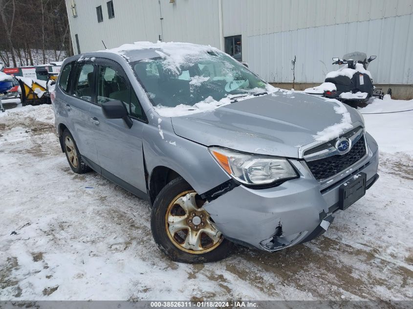 2014 SUBARU FORESTER 2.5I - JF2SJAAC1EH489684