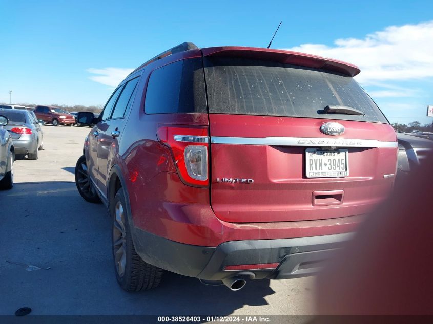2014 FORD EXPLORER LIMITED - 1FM5K7F82EGA63617