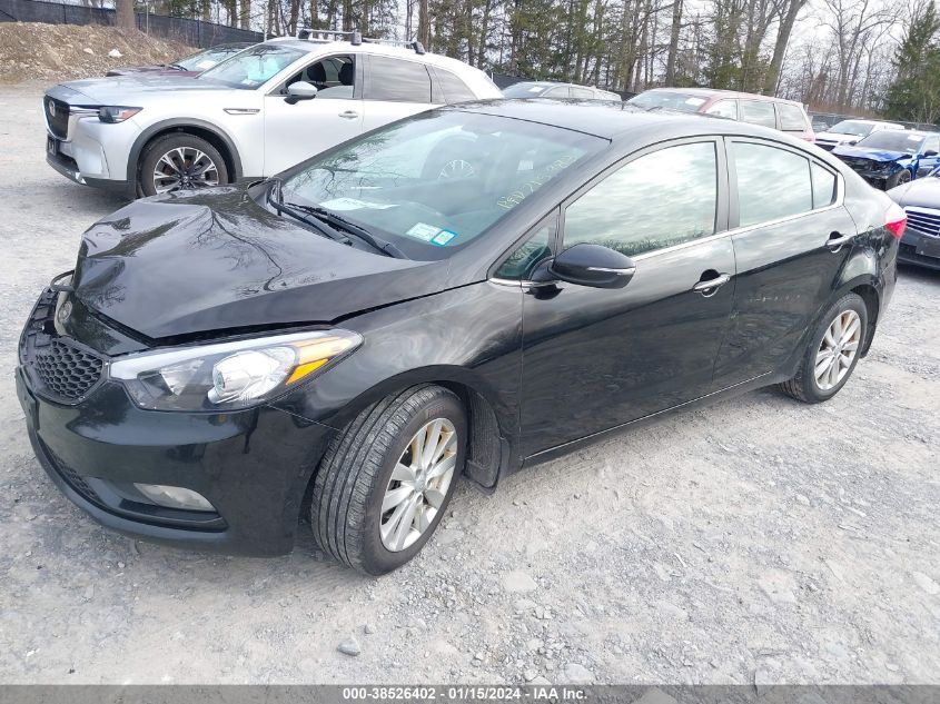 2014 KIA FORTE EX - KNAFX4A87E5197337