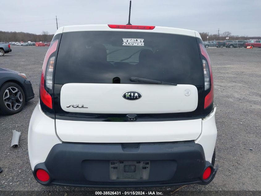2016 KIA SOUL - KNDJN2A28G7257362