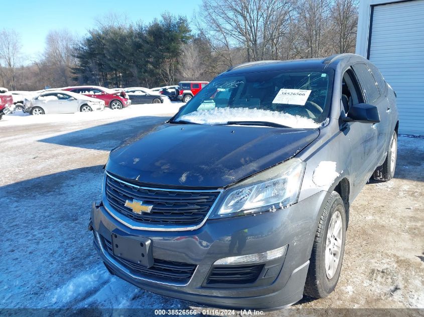 2013 CHEVROLET TRAVERSE LS - 1GNKRFED6DJ102911