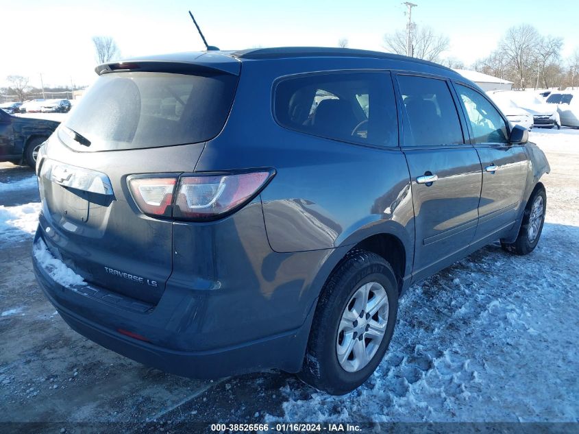 2013 CHEVROLET TRAVERSE LS - 1GNKRFED6DJ102911