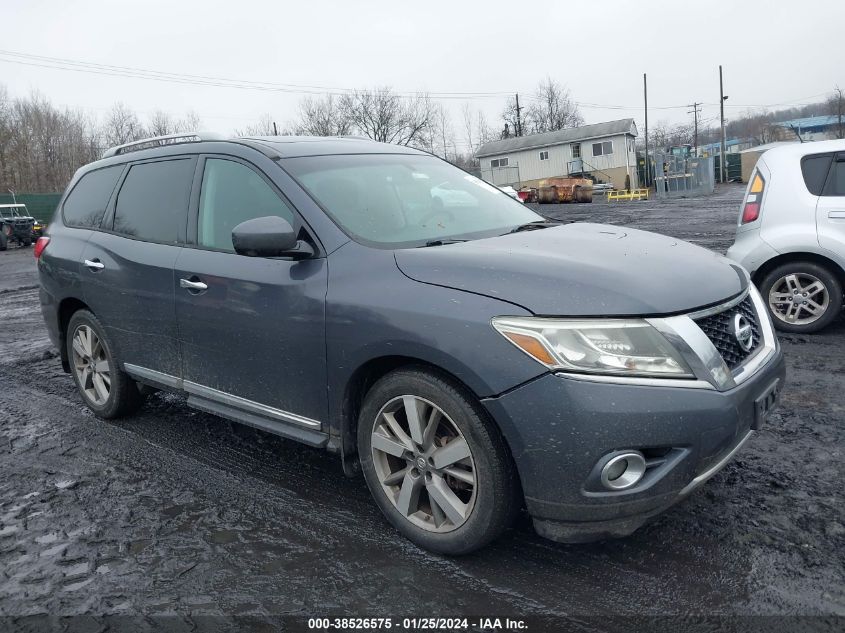 2014 NISSAN PATHFINDER PLATINUM - 5N1AR2MM6EC648107