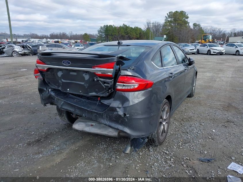 2017 FORD FUSION SE - 3FA6P0HD8HR393485