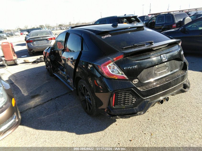 2018 HONDA CIVIC SPORT TOURING - SHHFK7H99JU219220