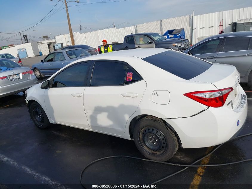 2015 TOYOTA COROLLA LE - 5YFBURHE3FP295238