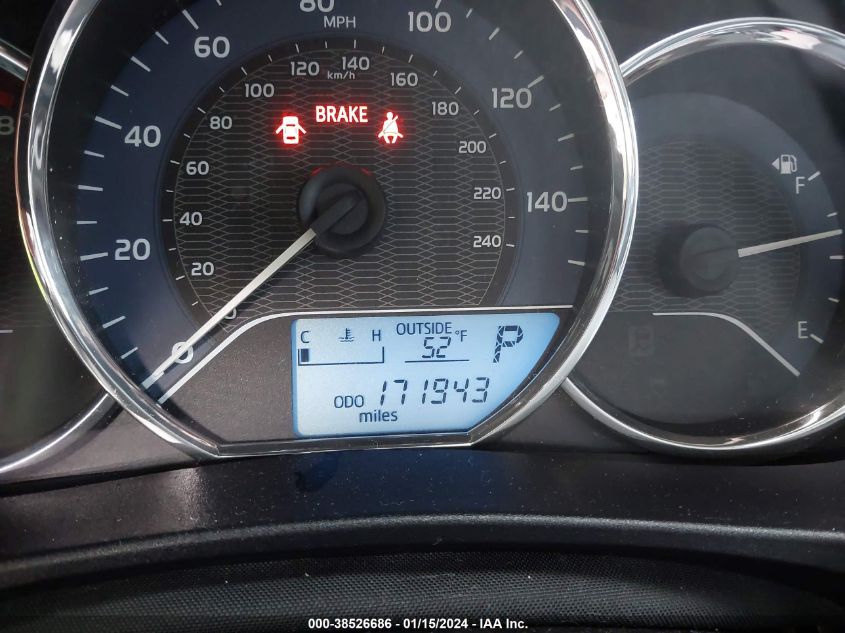 2015 TOYOTA COROLLA LE - 5YFBURHE3FP295238