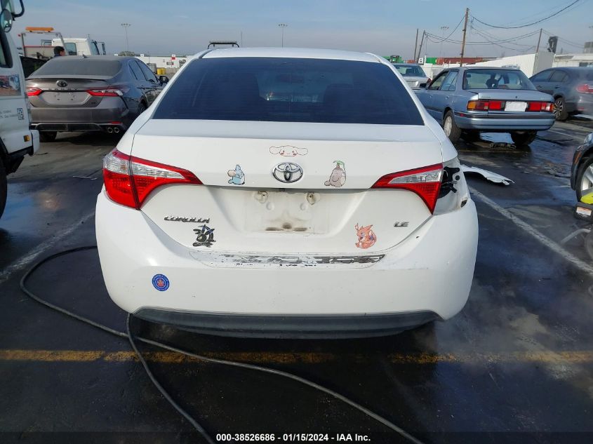 2015 TOYOTA COROLLA LE - 5YFBURHE3FP295238