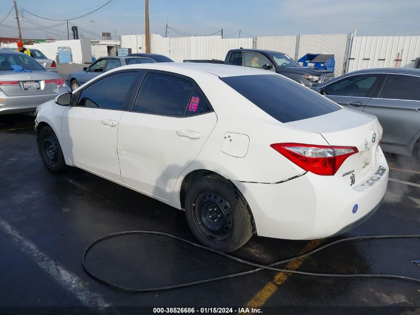 2015 TOYOTA COROLLA LE - 5YFBURHE3FP295238