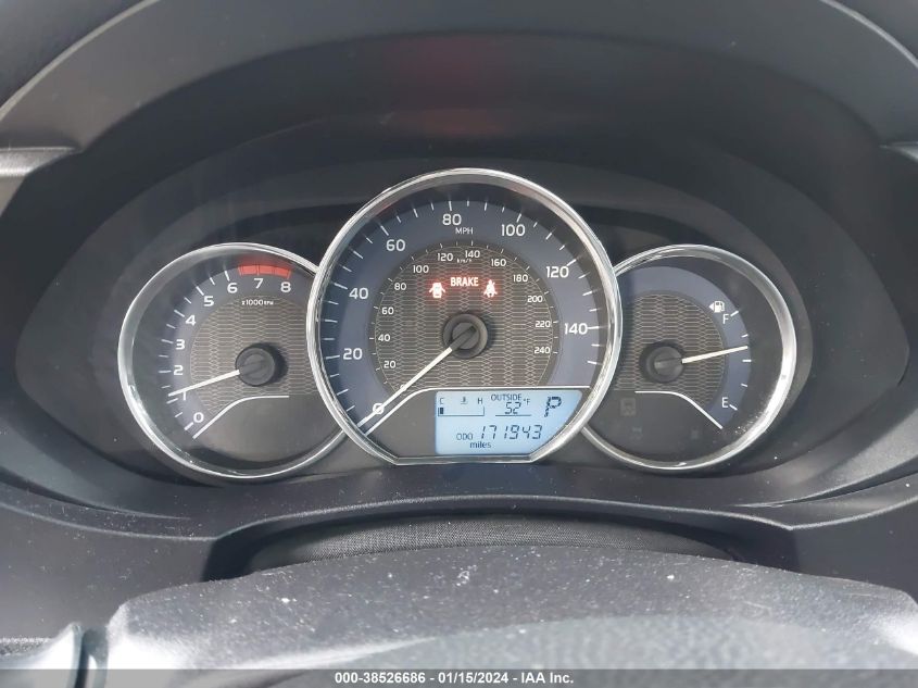 2015 TOYOTA COROLLA LE - 5YFBURHE3FP295238