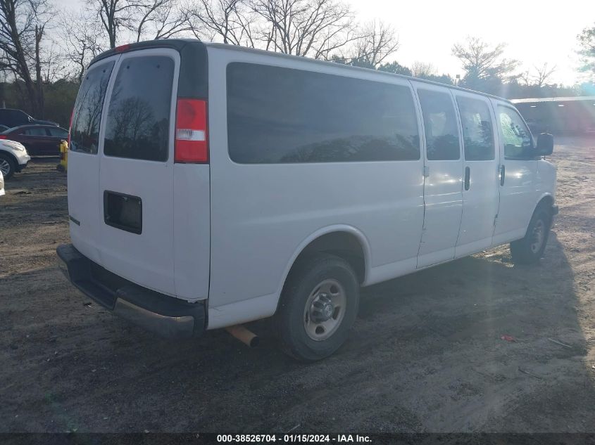 2018 CHEVROLET EXPRESS 3500 LT 1GAZGPFG8J1325533