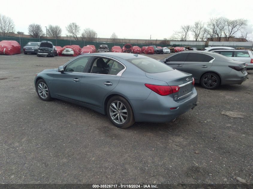 2015 INFINITI Q50 PREMIUM/SPORT - JN1BV7AR2FM400095