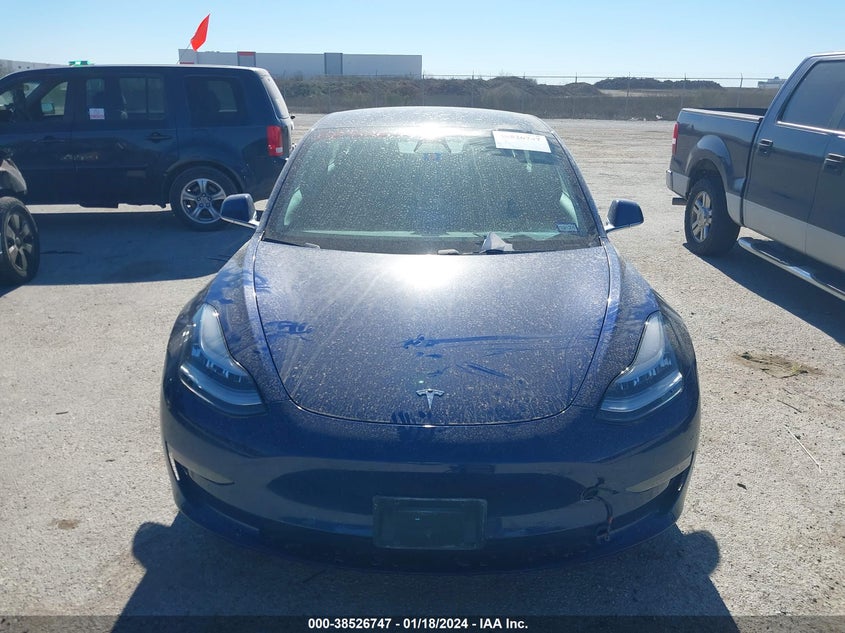 VIN 5YJ3E1EBXKF433022 2019 TESLA MODEL 3 LONG RANGE/PERFORMANCE