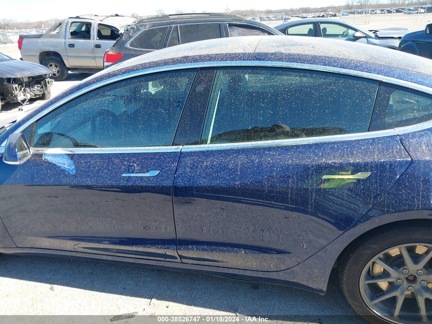 VIN 5YJ3E1EBXKF433022 2019 TESLA MODEL 3 LONG RANGE/PERFORMANCE