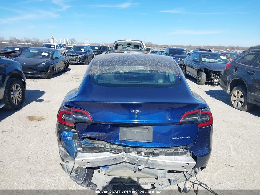 VIN 5YJ3E1EBXKF433022 2019 TESLA MODEL 3 LONG RANGE/PERFORMANCE