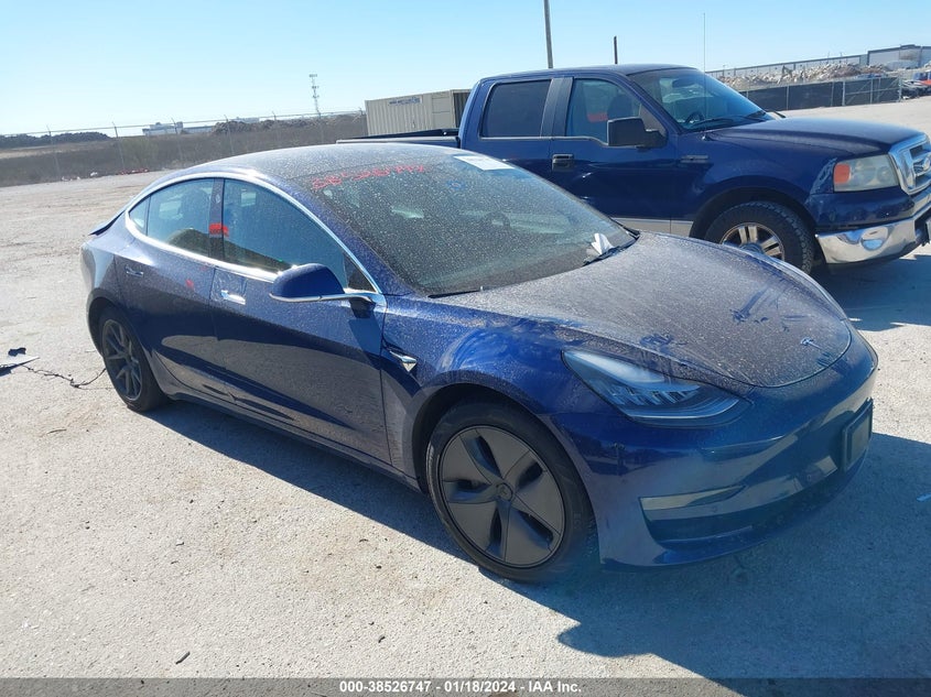 VIN 5YJ3E1EBXKF433022 2019 TESLA MODEL 3 LONG RANGE/PERFORMANCE
