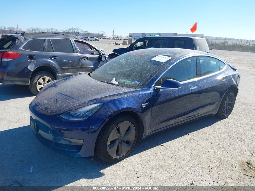 VIN 5YJ3E1EBXKF433022 2019 TESLA MODEL 3 LONG RANGE/PERFORMANCE