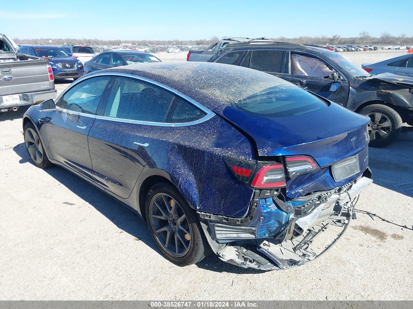 VIN 5YJ3E1EBXKF433022 2019 TESLA MODEL 3 LONG RANGE/PERFORMANCE