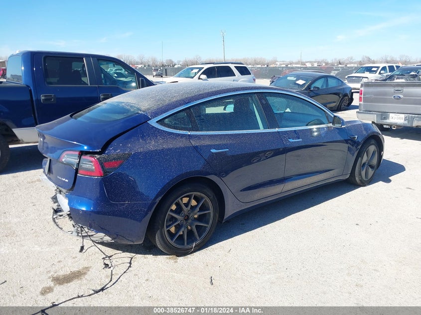 VIN 5YJ3E1EBXKF433022 2019 TESLA MODEL 3 LONG RANGE/PERFORMANCE