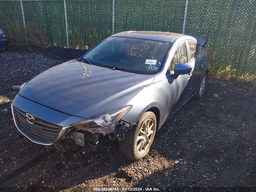 2015 MAZDA MAZDA3 I GRAND TOURING - 3MZBM1W76FM133548