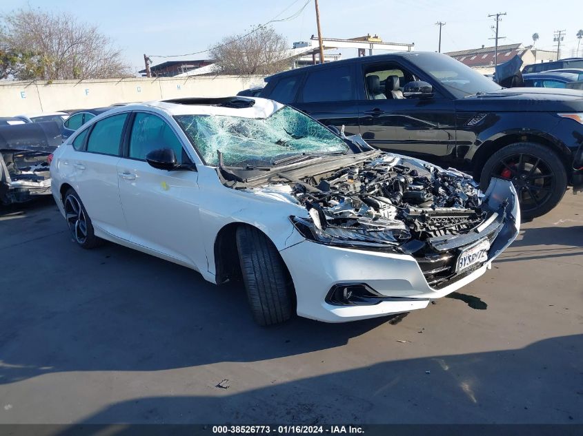 2021 HONDA ACCORD SPORT 2.0T - 1HGCV2F30MA033013