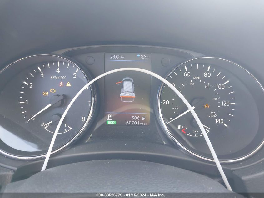 2019 NISSAN ROGUE S/SL/SV - 5N1AT2MT7KC799946