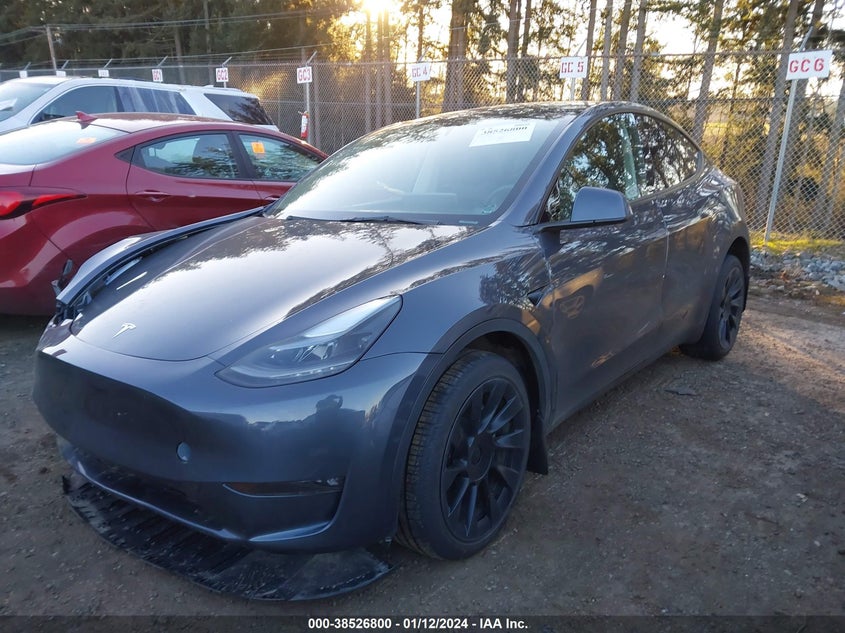 VIN 7SAYGDEE5PF900563 2023 TESLA MODEL Y AWD/LONG RANGE DUAL MOTOR ALL-WHEEL DRIVE