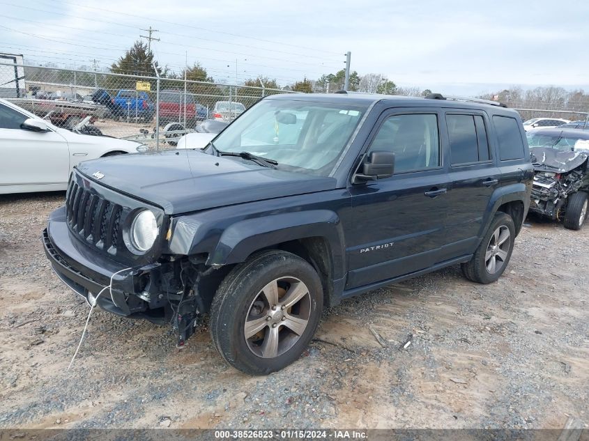 2016 JEEP PATRIOT LATITUDE - 1C4NJRFB8GD567205