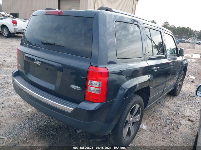 2016 JEEP PATRIOT LATITUDE - 1C4NJRFB8GD567205