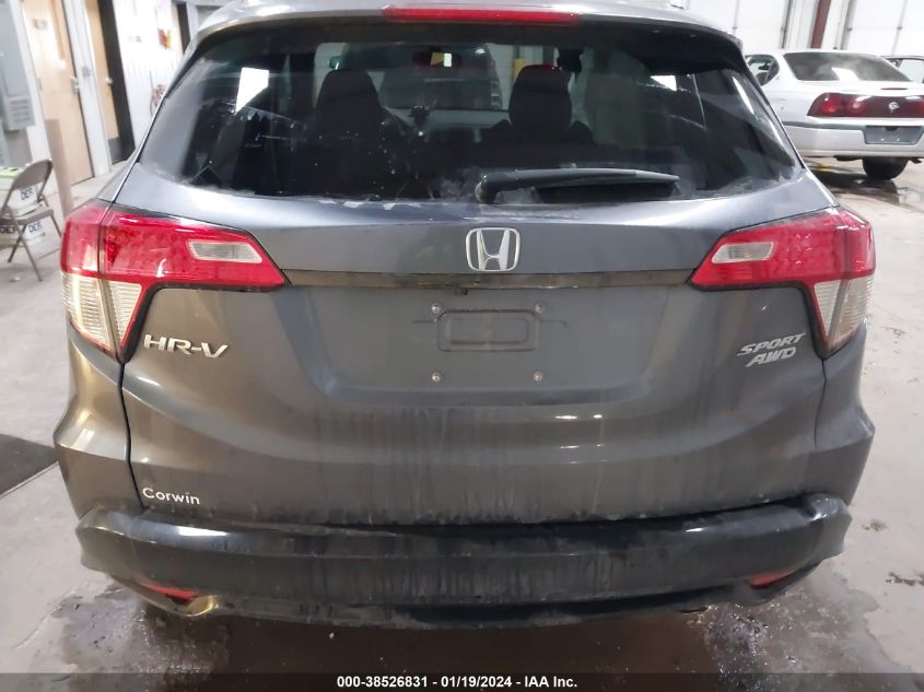 2022 HONDA HR-V SPORT - 3CZRU6H1XNM758924