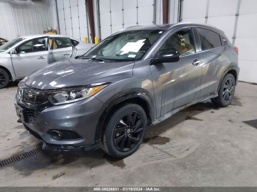2022 HONDA HR-V SPORT - 3CZRU6H1XNM758924
