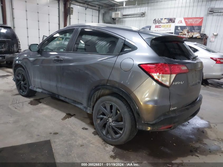2022 HONDA HR-V SPORT - 3CZRU6H1XNM758924