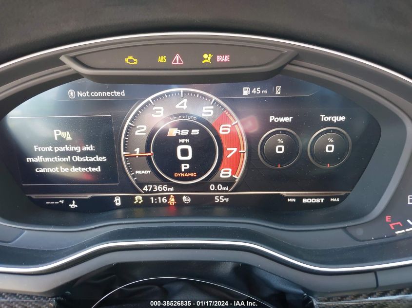 2018 AUDI RS 5 2.9T - WUAPWAF52JA903075