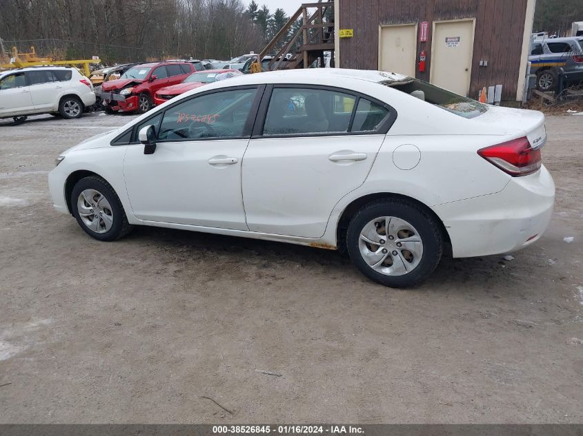 2014 HONDA CIVIC LX - 19XFB2F50EE203259