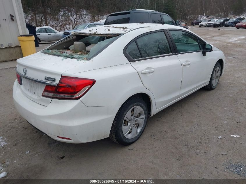 2014 HONDA CIVIC LX - 19XFB2F50EE203259