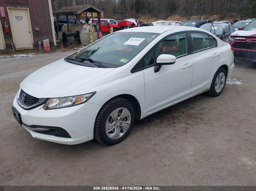 2014 HONDA CIVIC LX - 19XFB2F50EE203259