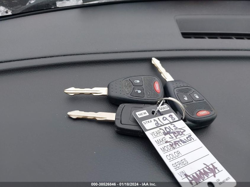 2013 JEEP PATRIOT SPORT/NORTH - 1C4NJRAB9DD127075