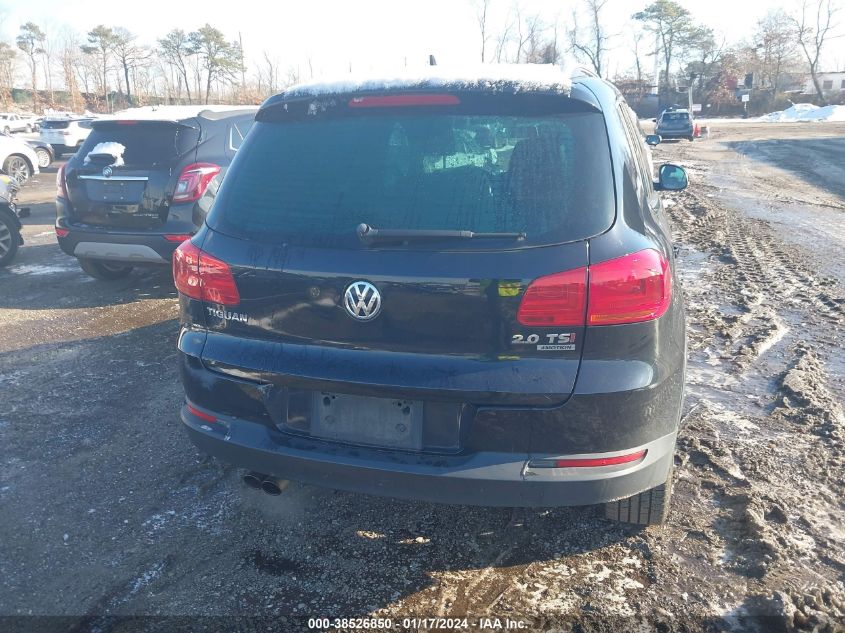 2015 VOLKSWAGEN TIGUAN SE - WVGBV7AX9FW607532