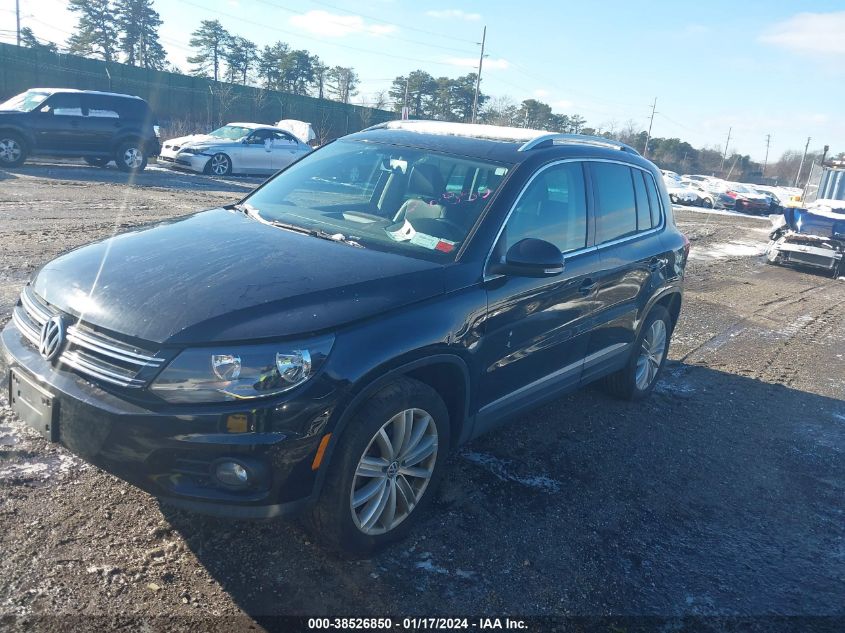 2015 VOLKSWAGEN TIGUAN SE - WVGBV7AX9FW607532