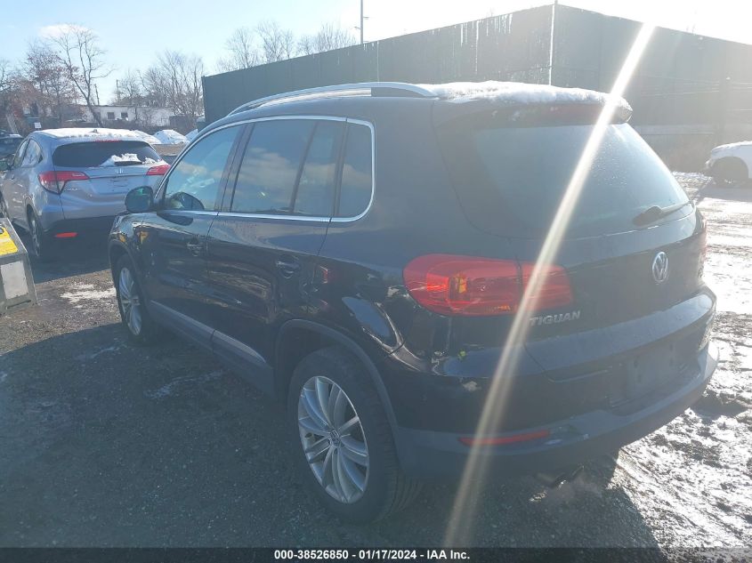 2015 VOLKSWAGEN TIGUAN SE - WVGBV7AX9FW607532