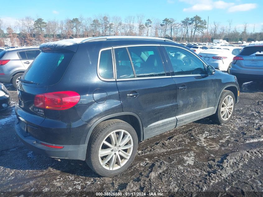 2015 VOLKSWAGEN TIGUAN SE - WVGBV7AX9FW607532