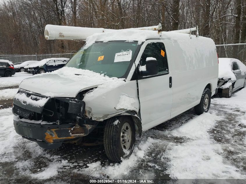 2013 CHEVROLET EXPRESS 3500 WORK VAN 1GCZGTBG7D1170001