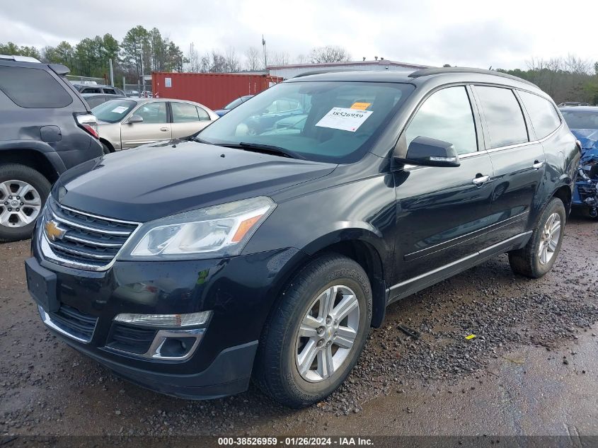 2014 CHEVROLET TRAVERSE 2LT - 1GNKRHKD0EJ102758
