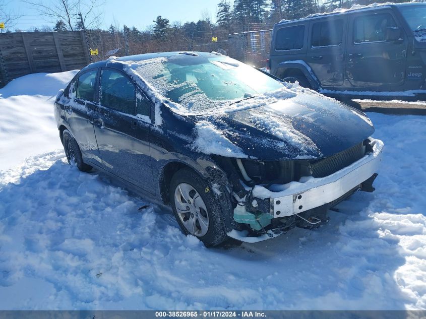2014 HONDA CIVIC LX - 19XFB2F53EE238569