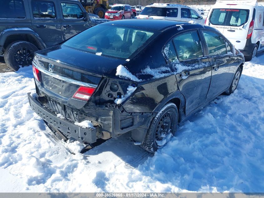 2014 HONDA CIVIC LX - 19XFB2F53EE238569
