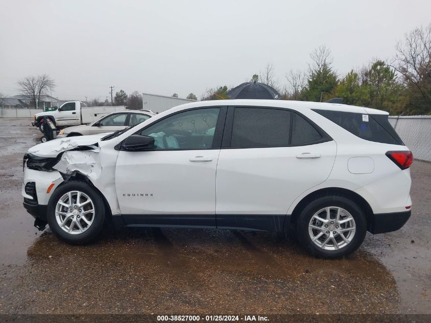 2023 CHEVROLET EQUINOX FWD LS - 3GNAXHEG2PL123972