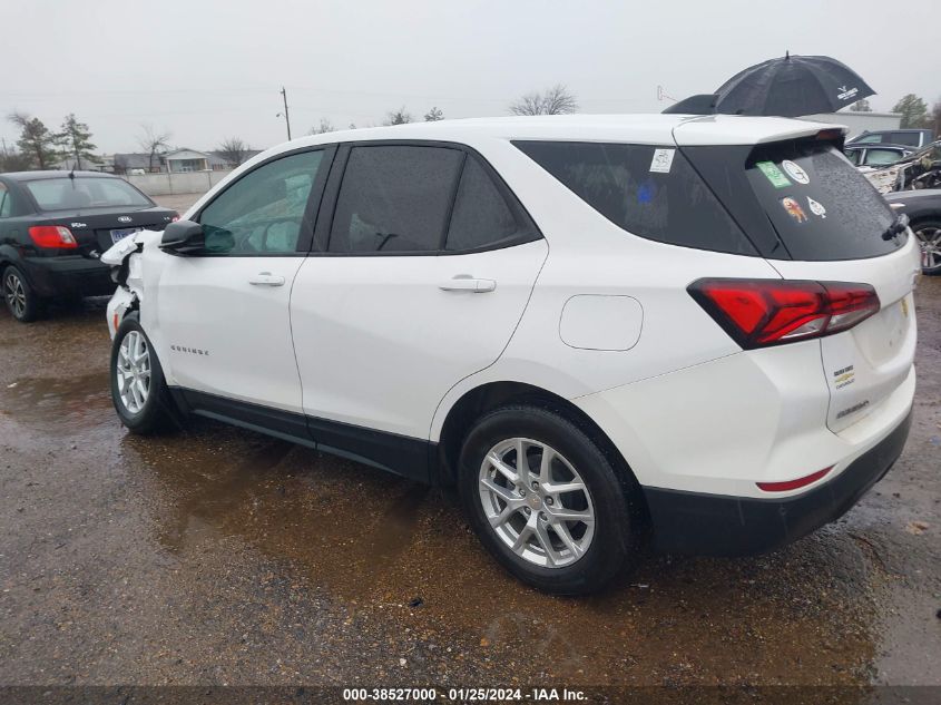 2023 CHEVROLET EQUINOX FWD LS - 3GNAXHEG2PL123972