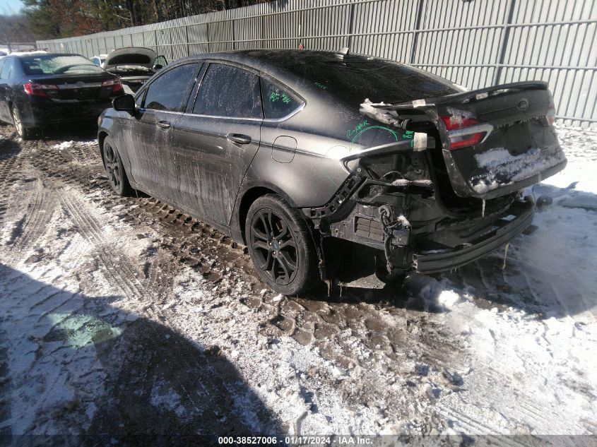 2019 FORD FUSION SE - 3FA6P0HD8KR116262