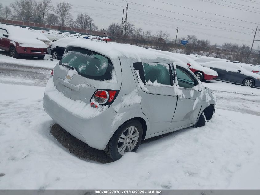 2014 CHEVROLET SONIC LT - 1G1JC6SGXE4104920